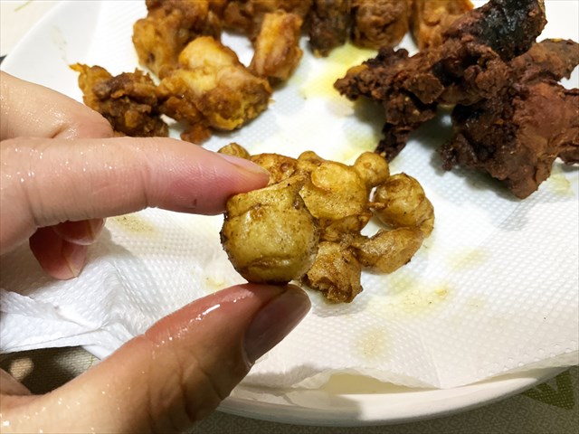 キクイモのフライ
