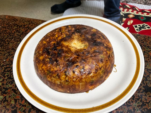 サメの卵のキッシュ