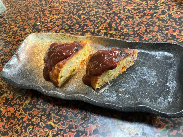 サメの卵のキッシュ