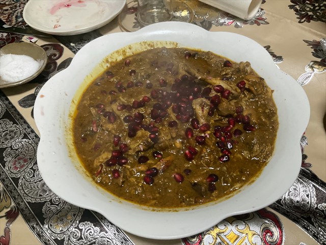 コガモのフェセンジャーン