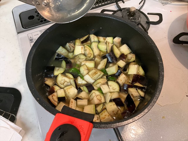 カラカサタケのスープ