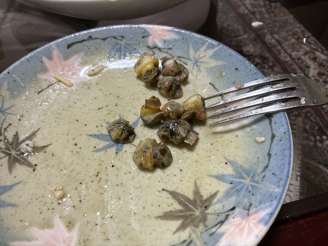 ジャンボタニシの身