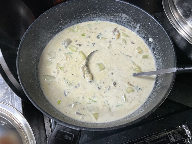 スッポンのクリームスープ