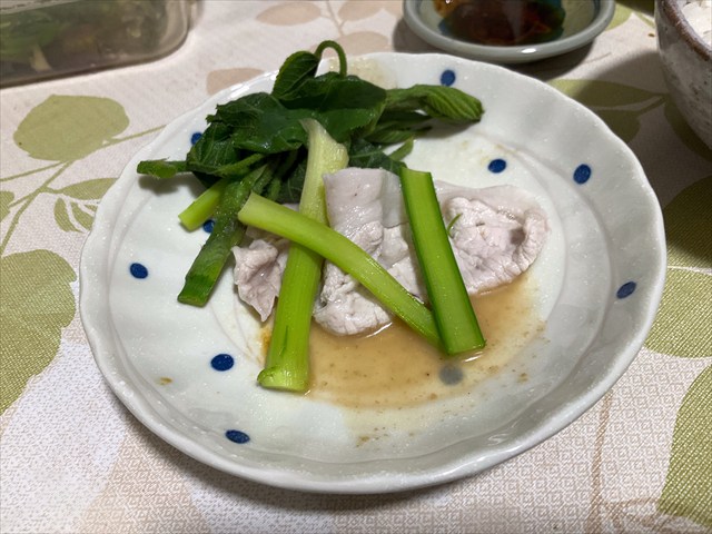 ヤマウドしゃぶ