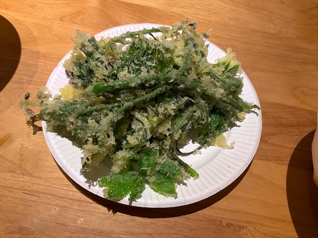 ヤマウドとか他の天ぷら