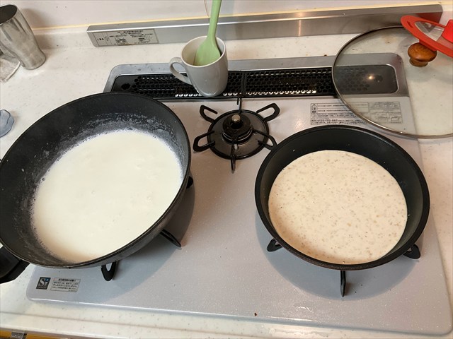 フェモ杏仁豆腐をつくる